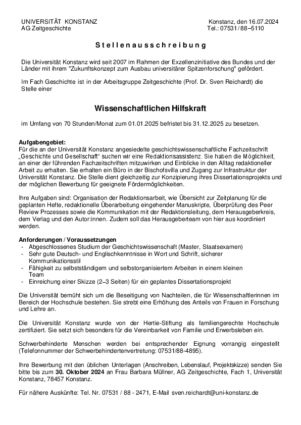 link zur pdf-Stellenausschreibung